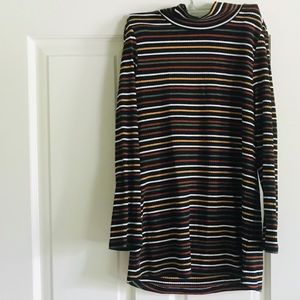 Free People Retro Striped Long Sleeve Top